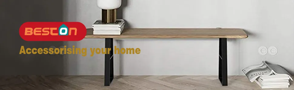 4PCS Antique Color Solid Wood Metal Furniture Legs Armchair Leg