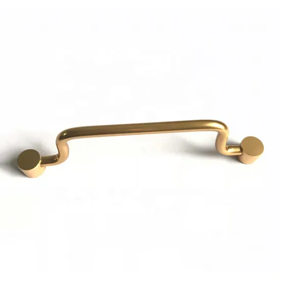 Gold Aluminum Alloy Modern Kitchen Hardware Cabinet Door Pull Handle