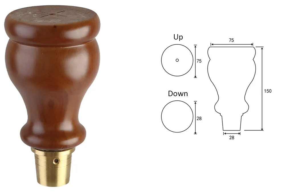 Dining Tempered Glass Table Wood Style Legs Wooden Table Legs