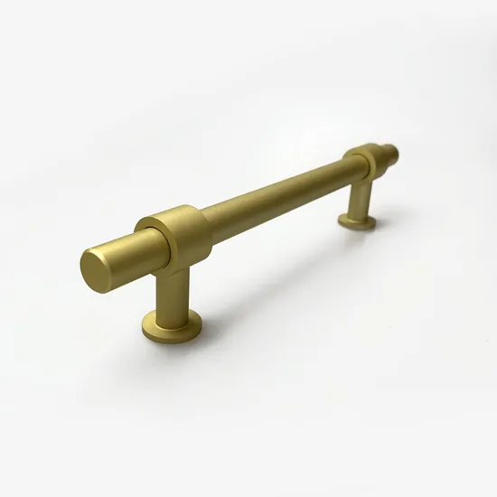 Aluminum Alloy Matt Gold T Bar Kitchen Cabinet Cupboard Handle