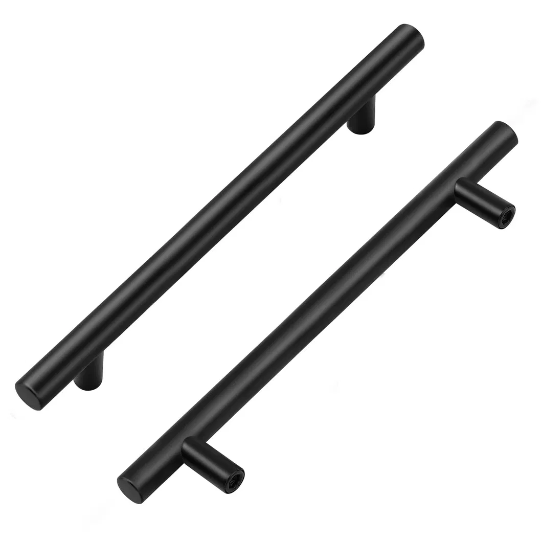 Stainless Steel Brass Gold Drawer Door T Bur Pull Handle