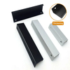 Minimal No-Punch Cupboard Narrow Edge Closet Door Handle