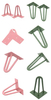 Colorful New Design Furniture Hairpin Legs Wholesale Metal Hairpin Table Legs