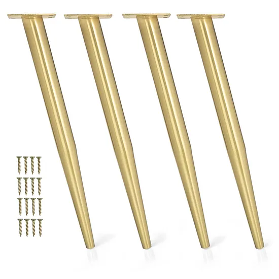 Tapered Modern Metal Couch Legs Chair Sofa Legs