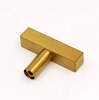 96mm Brush Brass Gold Stainless Steel Cabinet Drawer Door Pull Ss Handle