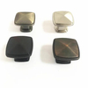 Furniture Hardware Single Hole Square Antique Dresser Handle Kitchen Cabinet Pull Knob