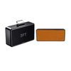 Smart Leather Fingerprint Cabinet Drawer Lock with USB Charging Black Electronic Locks