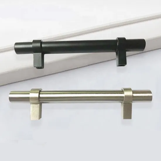 Stainless Steel Rounded T-Bar Pull Cabinet Handle Cupboard Hardware Drawer Dresser Pull