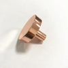 Round 40mm Diameter Kitchen Bathroom Cabinet Brass Gold Drawer Pull Handle Knob