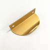 Furniture Kitchen Pull Brushed Gold Color Drawer Cabinet Profile Handle Pull