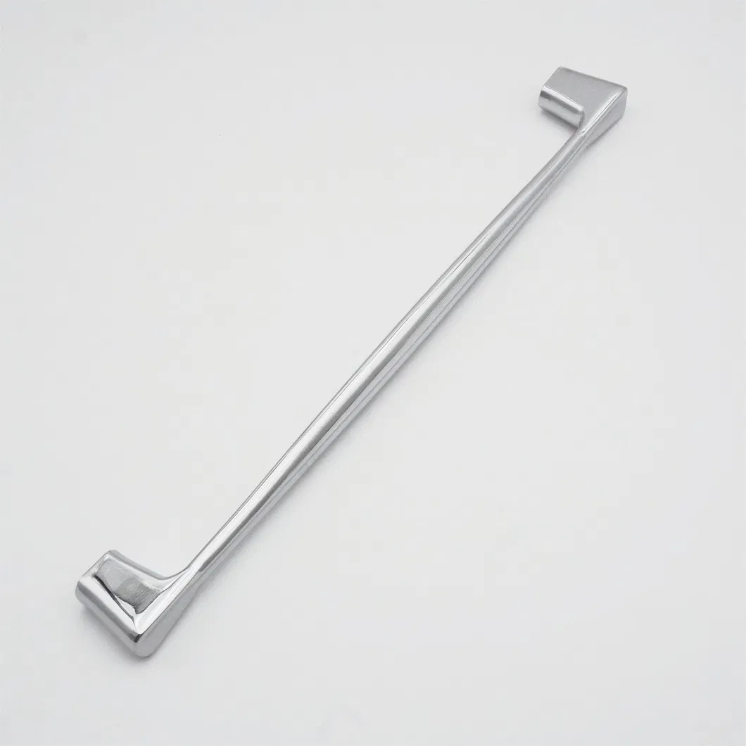 Furniture Hardware Zinc Alloy Chrome Kitchen Refrigerator Handles Cabinet Pull Handle