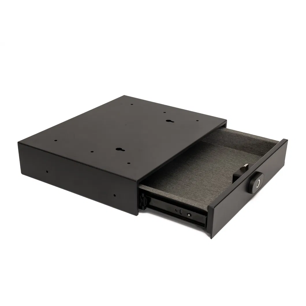Fingerprint Lock Jewelry Drawer Safe Slide out Hidden Hotel Finance Drawer Safes