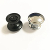 Furniture Hardware Round 30mm Diameter Black Pull Knob