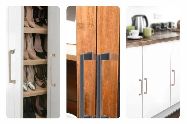 Wholesale Kitchen Cabinet Pull Handle Zinc Brush USA Pull