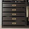 Cabinet Pull Ring Tatami Cabinet Drawer Dark Handle Zinc Alloy Invisible Handle