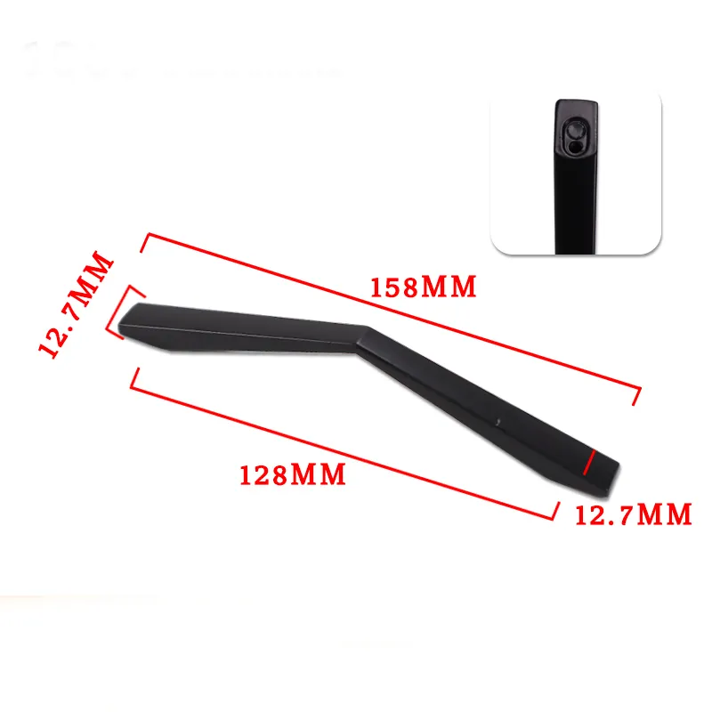 Zinc Alloy Kitchen Black Cabinet Handle Furniture Drawer Handles and Knobs
