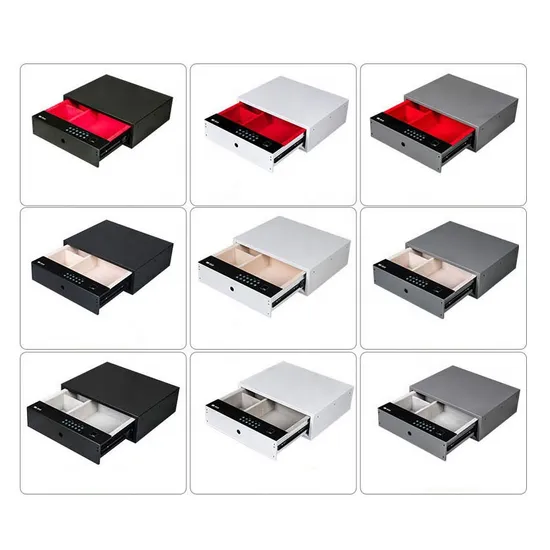 Wardrobe Code Slide out Hidden Finance Drawer Safe