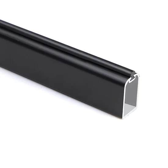 Aluminium Alloy Wardrobe Accessories Heavy Duty Clothes Hanging Oval Closet Rod