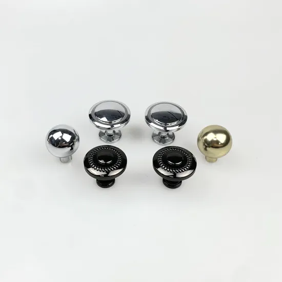 Antique Brass Gold Chrome Drawer Handles Cabinet Zinc Alloy Handle Drawer Knobs