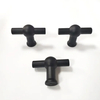 Custom Modern Door Handles Black Dresser Kitchen Cabinet T Bar Pull Knob