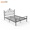 Bedroom Furniture Lit Complet Wrought Iron Bed Metal Platform Bed Frame