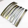 Furniture Hardware Zinc Alloy Arch Curved Brush Nickel Kitchen Cabinet Pull Handle