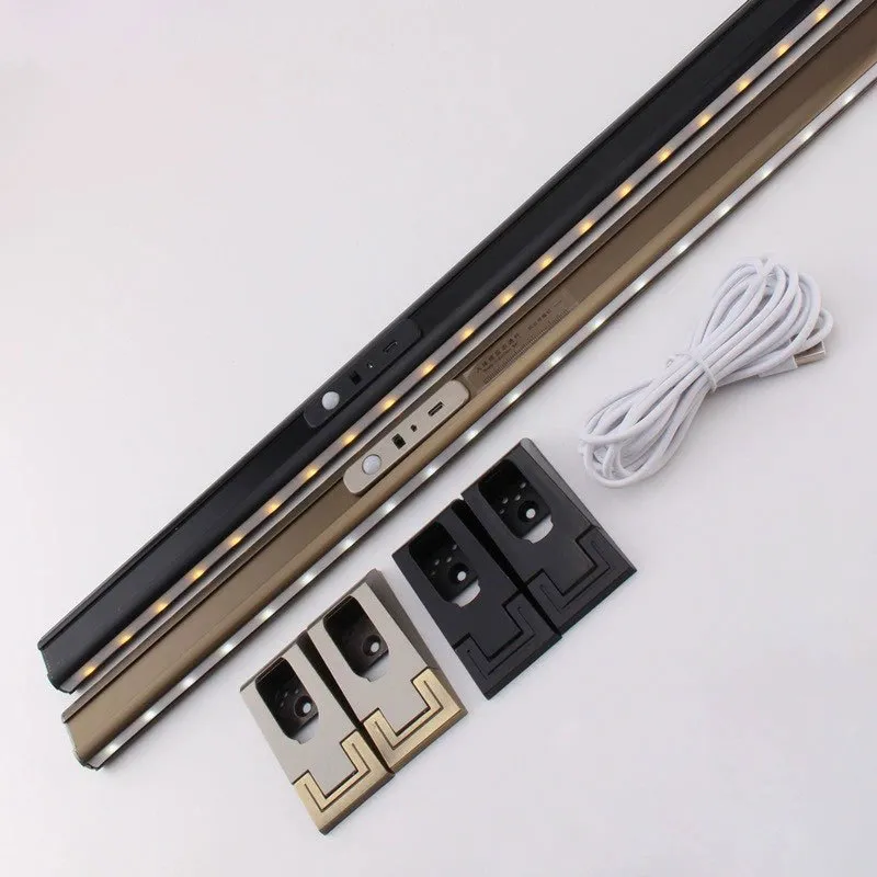 Wardrobe Accessories Oval Closet Rod with Light Black Champagne Aluminum Closet Rod