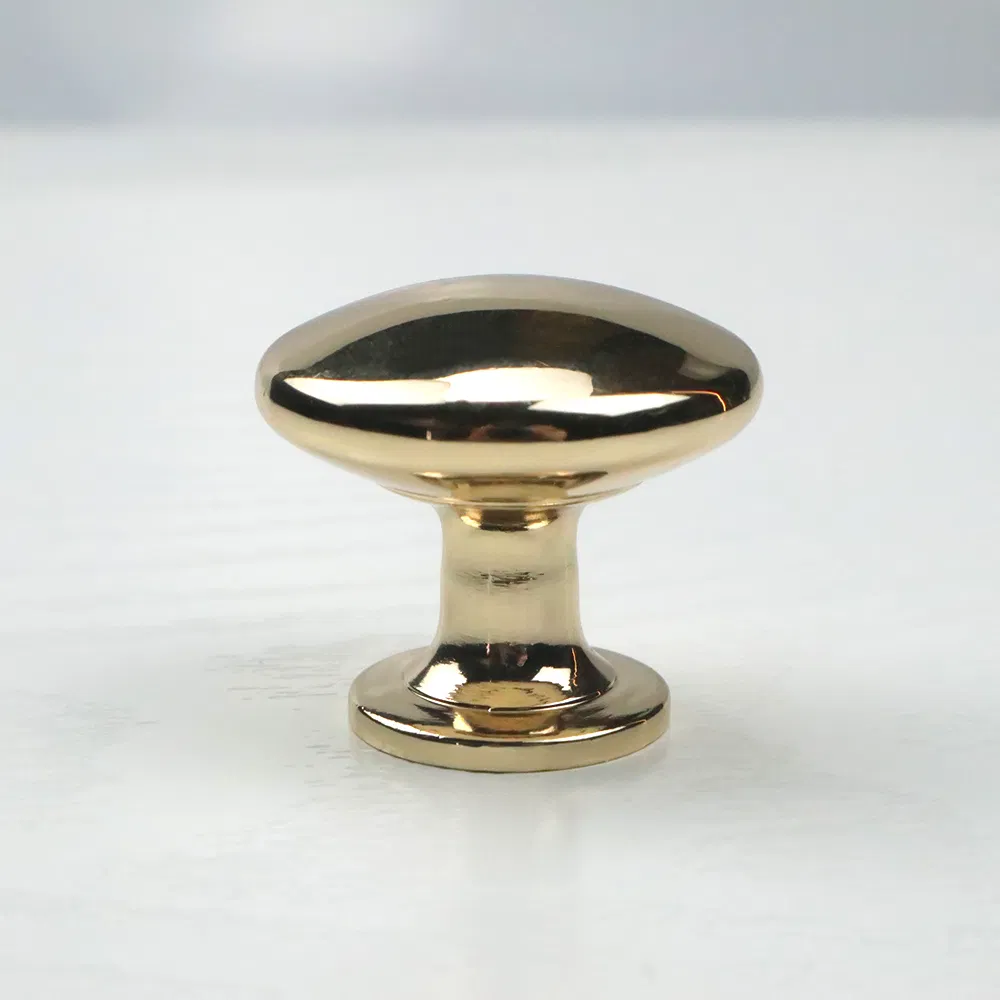 Zinc Alloy Furniture Hardware Kitchen Room Interior Black Round Mushroom Knob
