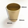 Solid Brass Legs Foot Cover Table Sleeves Brass Legs for Cabinet