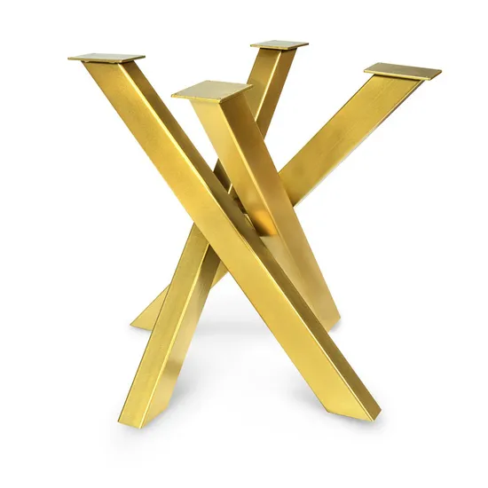 Fashion Metal Gold Spider Table Legs