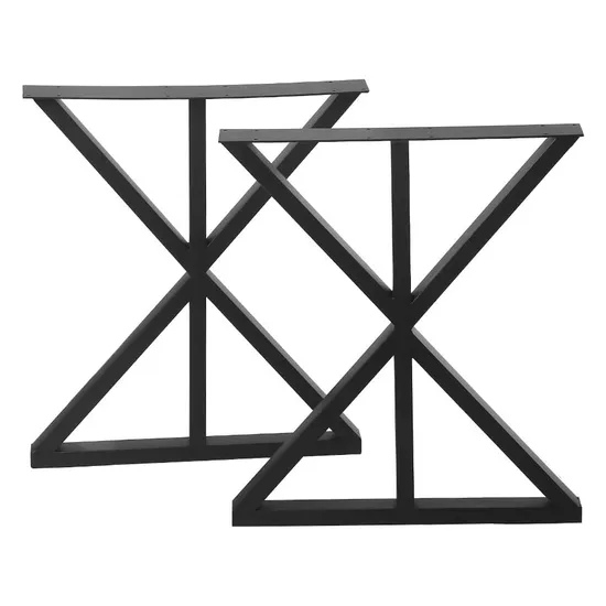 Manufacturer Modern U-Shape Golden Metal Dining Table Legs