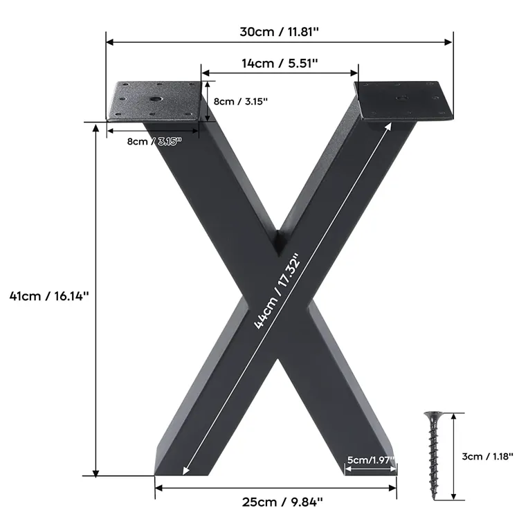 Industrial Restaurant Table Frames Cast Iron Coffee Dining X Meta Table Legs