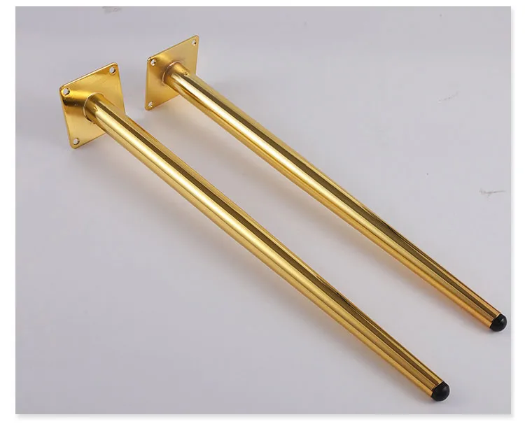 Tapered Chair Gold Iron Brass Steel Furniture Metal Coffee Table Legs