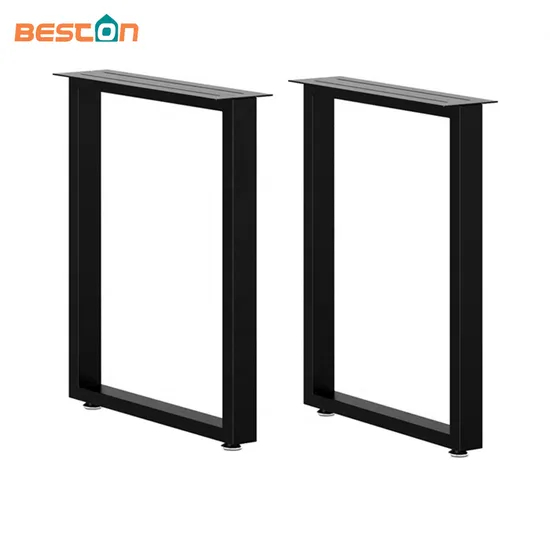 Trapezium Iron Furniture Table Frame Legs Dinning Cast Iron Table Legs