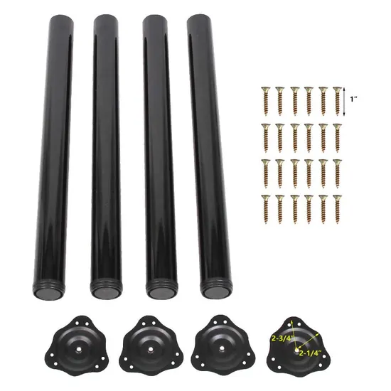 Modern Dining Chrome Furniture Feet Office Table Legs