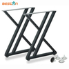 Metal Cast Iron Frame Shaped Coffee Dining Living Room Table Legs
