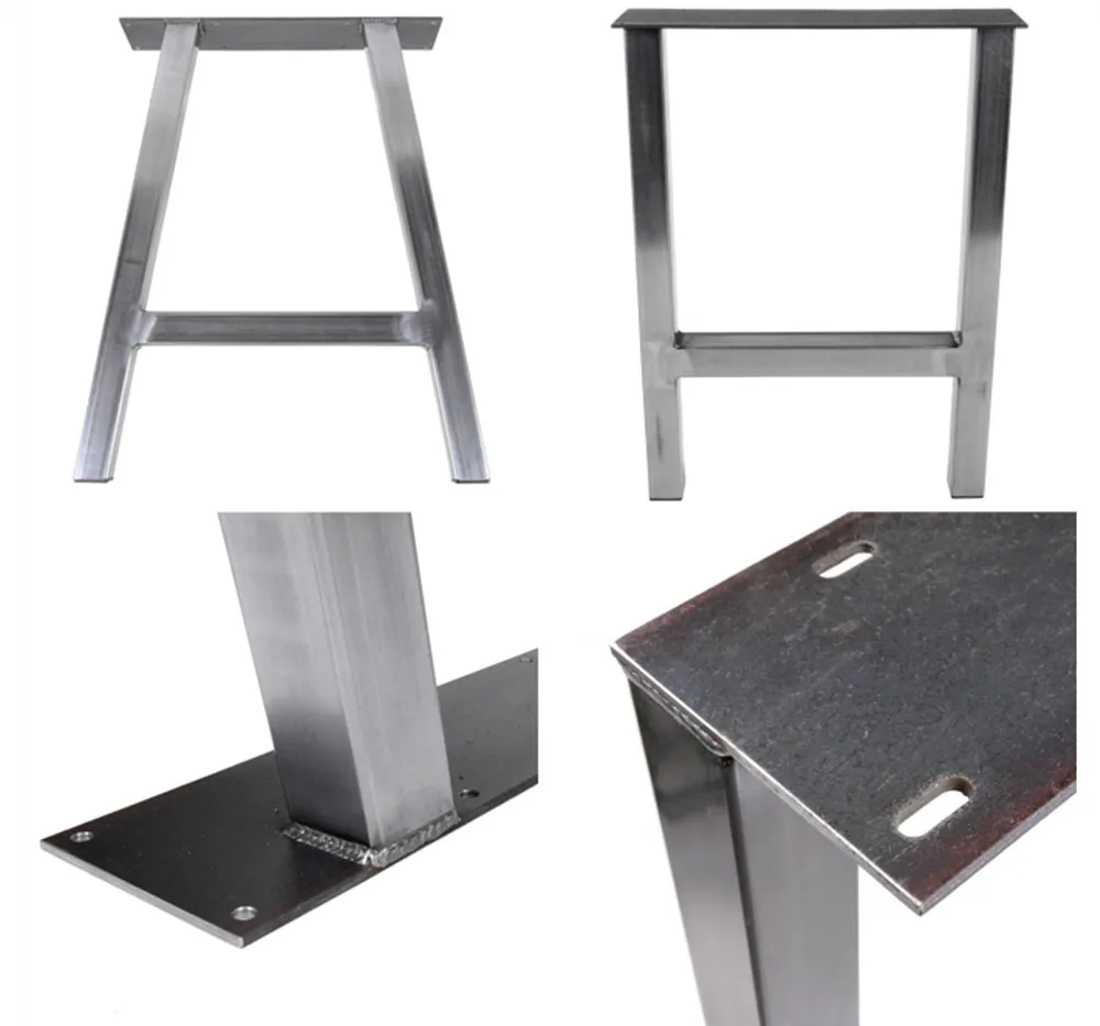 Modern Base Bench Feet Coffee Square Dining Table Legs