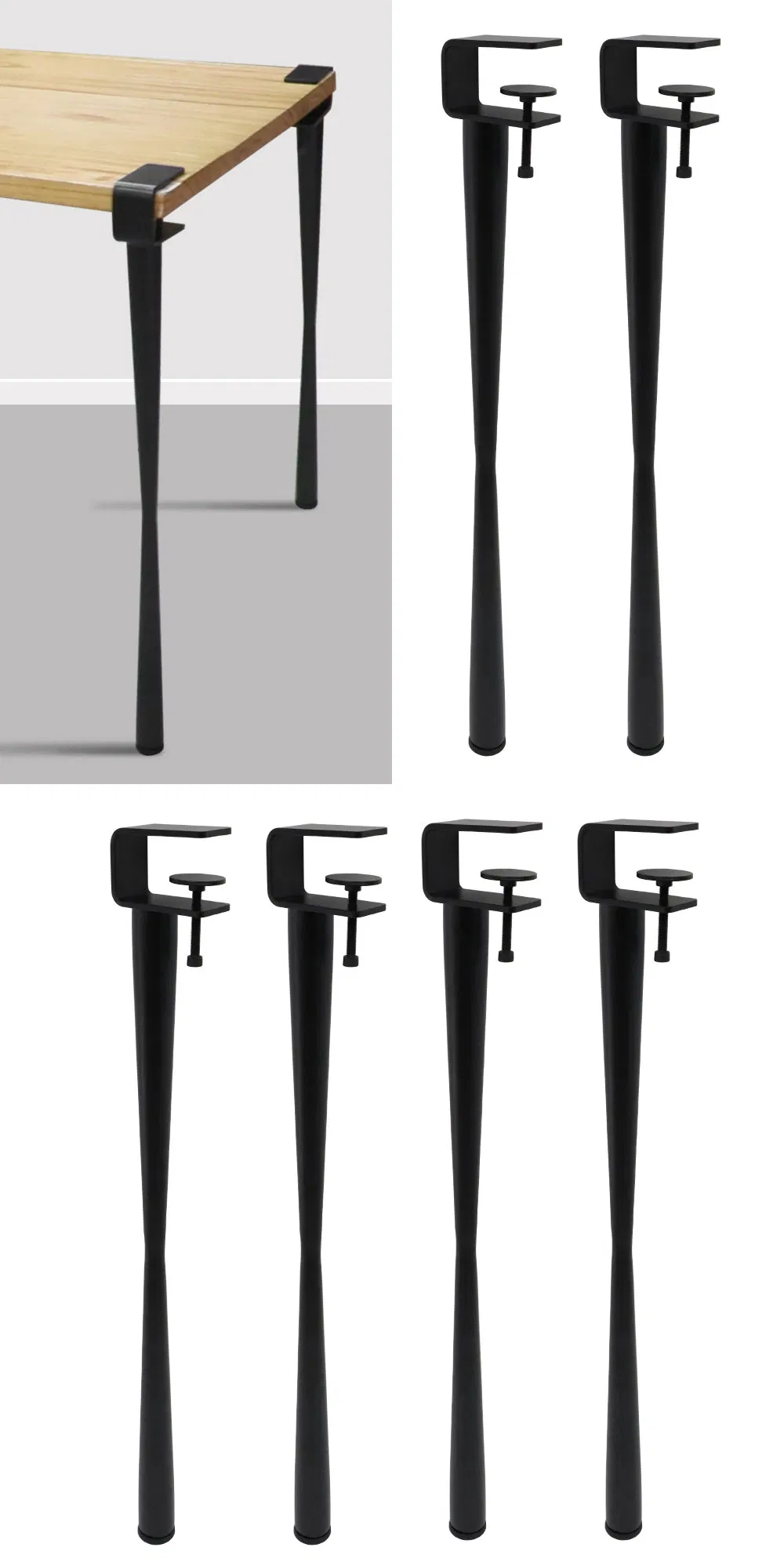 Wholesale Modern Metal Bar Office Desk Cast Iron Steel Table Legs