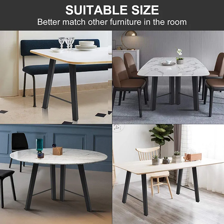 Industrial Cast Iron Bench Bracket Dining Metal Table Leg for Table