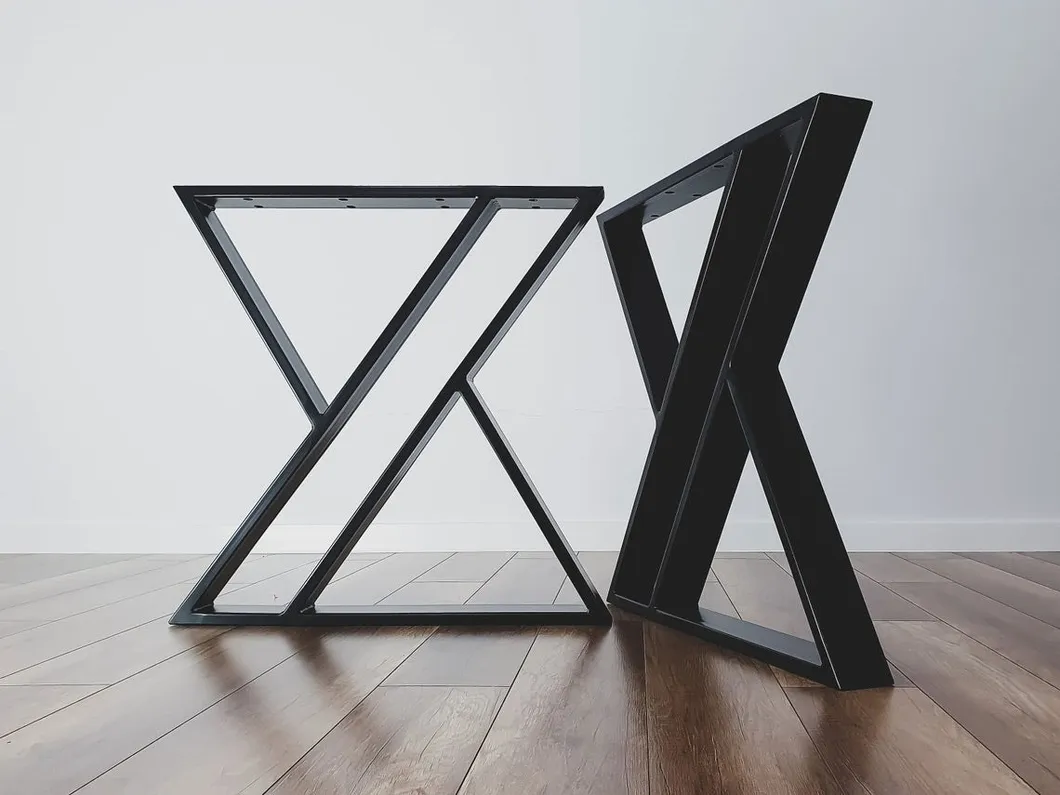 Heavy Duty Furniture Office Restaurant Dining Desk Feet Steel Dining Table Legs