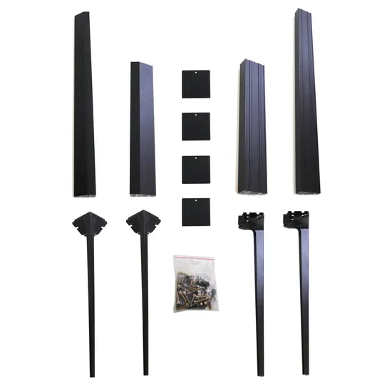 Furniture Office Dining Desk Industrial Metal Aluminum Alloy Glass Marble Table Legs