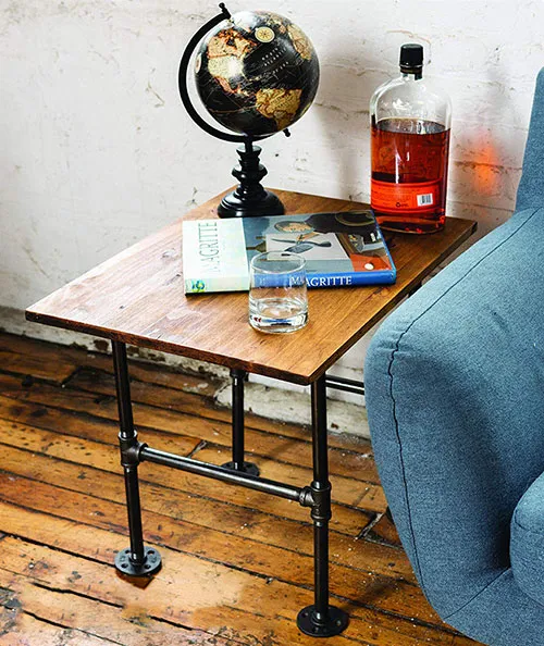 Furniture DIY Industrial Metal Pipes Table Legs