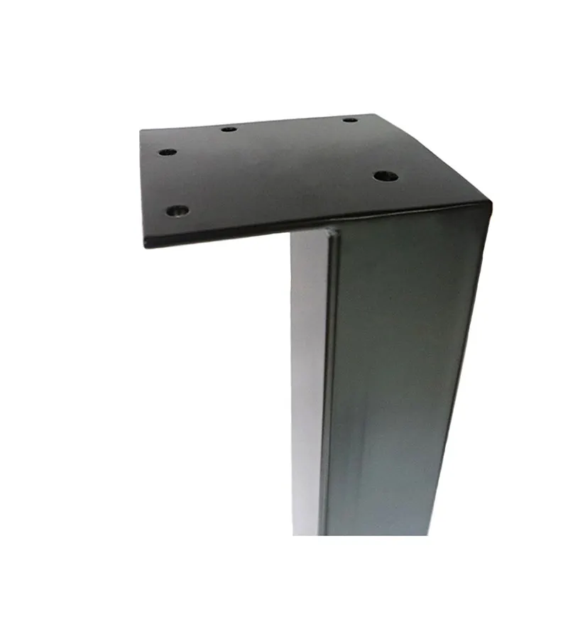 28 Inch Tall Height Adjustable Metal Table Legs