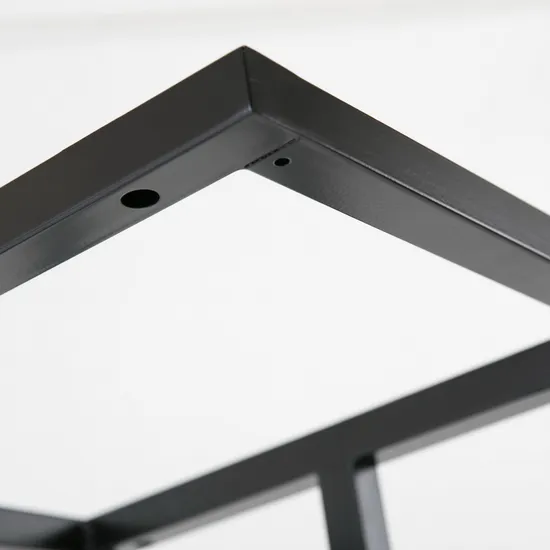 Modern Mobile Snack Nightstand L Sofa Table Frame
