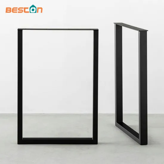 Vintage Industrial Restaurant Cast Wrought Iron Steel Furniture Dining Metal Table Leg