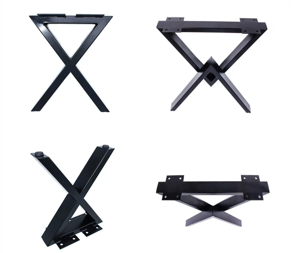 Wholesale Sale Custom Industrial Modern Furniture Trapezoid Square Desk Table Legs