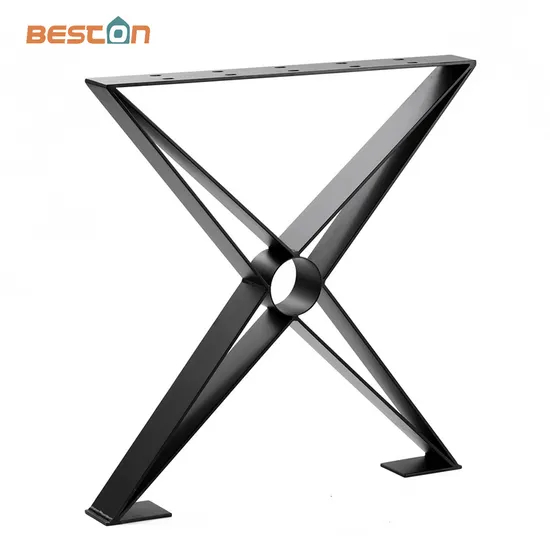 DIY Heavy Duty Meta Iron Chair Bench Legs Black Coffee Table Legs