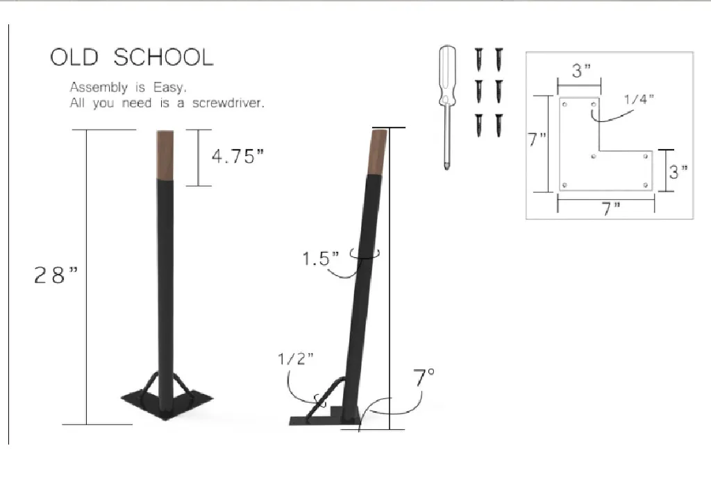 Metal Dining Furniture Desk Feet Office Bench End Side Table Legs