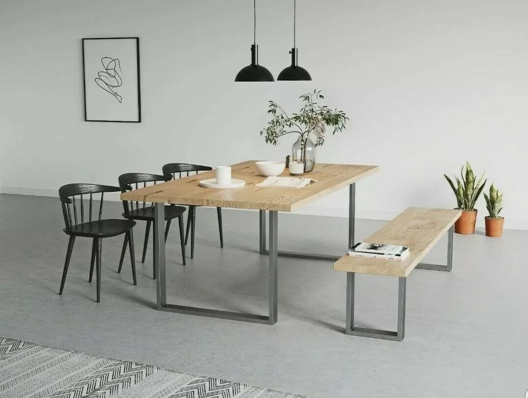 Simple Design Square Stainless Steel Table Leg