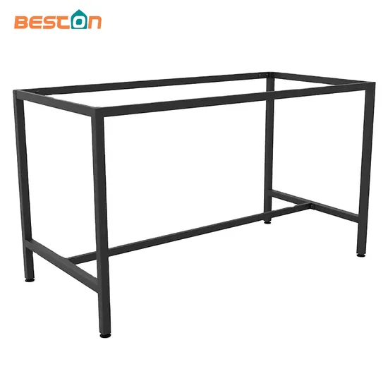 Office Desk Feet Metal Coffee Restaurant Dining Table Legs Square Table Frame Separatable Disassembled Detached Table Frame Legs